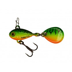 Блешня для риби, Тейл-спіннер, GC Yoke, вага 7,5 г, колір GC01G